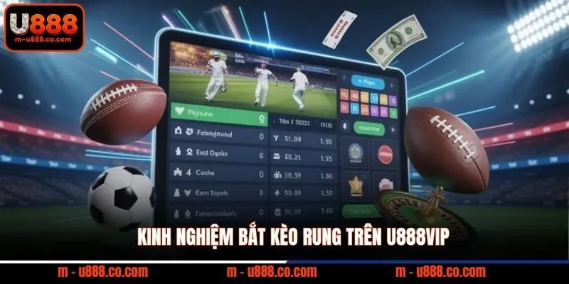Kinh nghiệm bắt kèo rung trên U888VIP