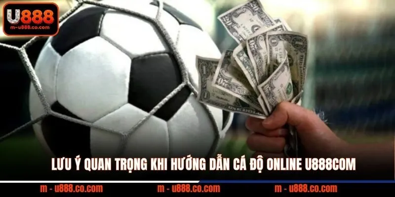 Lưu ý quan trọng khi hướng dẫn cá độ online U888com